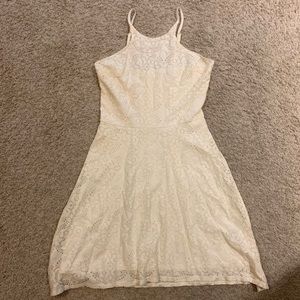 Cream Lace Dress